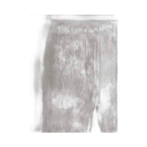 Turn-Up Hem Straight Leg Trousers