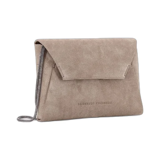 Logo Debossed Envelope Shoulder Bag