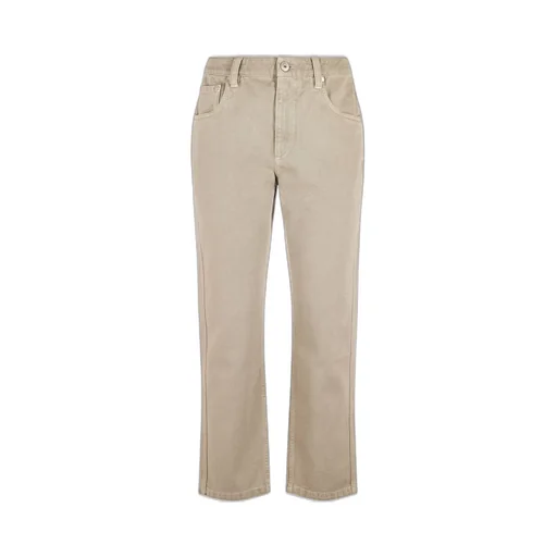 Casual Style Straight Leg Trousers