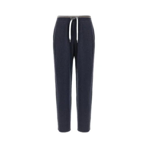 Drawstring Straight Leg Trousers