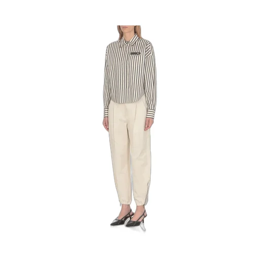 Striped Long-Sleeved Shirt