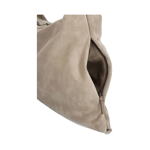 Logo Embossed Shoulder Bag