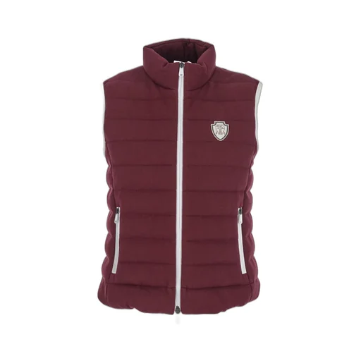 Logo Patch High Neck Gilet
