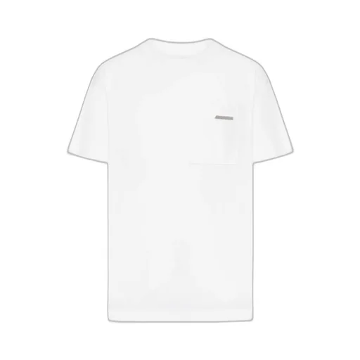 Monili-Embellished Crewneck T-Shirt