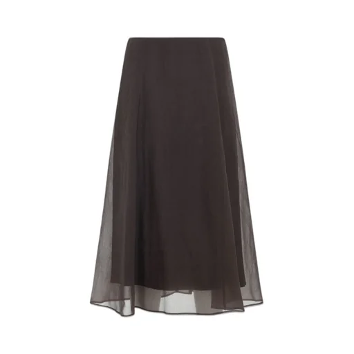 A-Line Midi Skirt