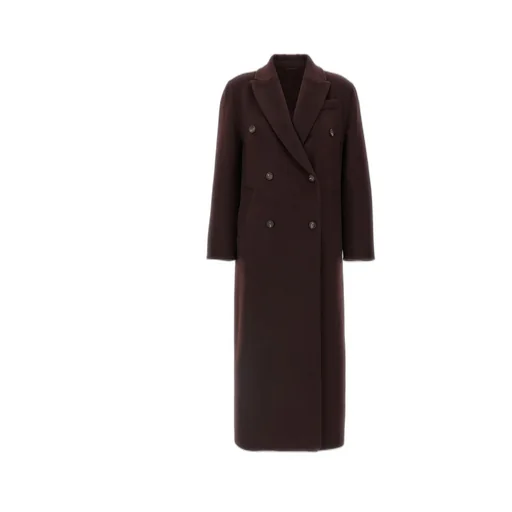 Double-Breasted Long Sleeved Coat