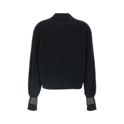 Monile Cuffs Crewneck Jumper