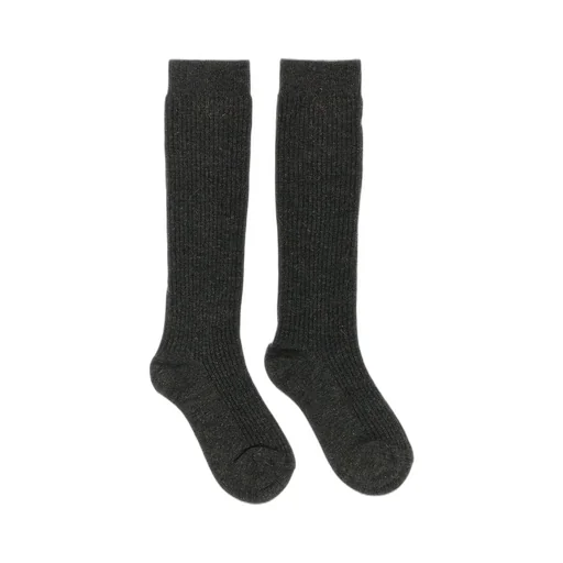 Sparkling Ribbed Socks