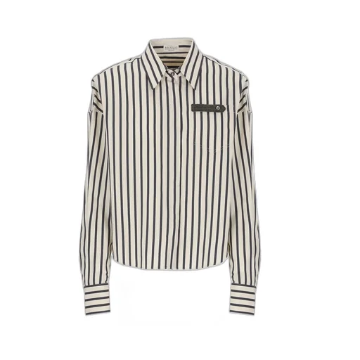 Striped Long-Sleeved Shirt