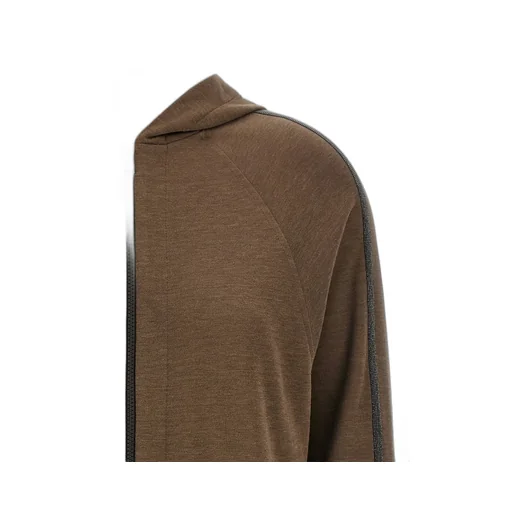 Zip-Up Long Sleeved Sweatshirt