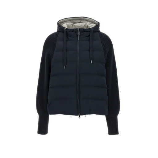 Zip-Up Hooded Puffer Jacket