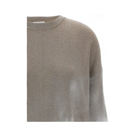 Lurex Detailed Crewneck Jumper