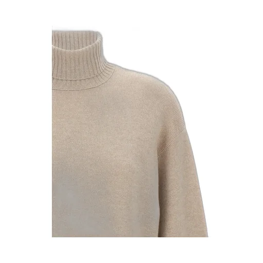 High-Neck Knitted Sweater