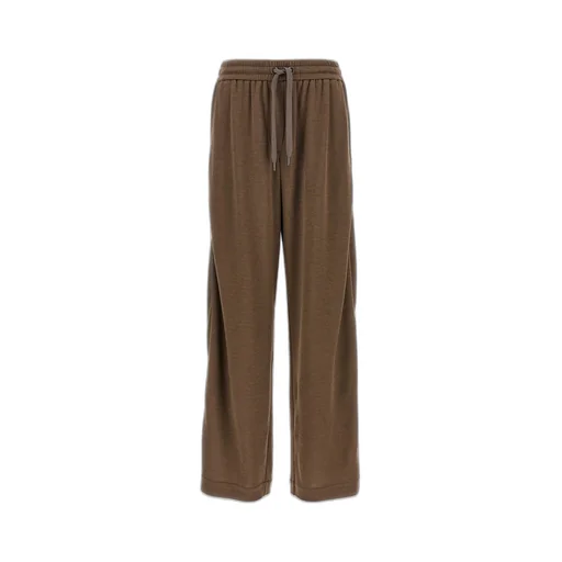 Drawstring Straight Leg Pants