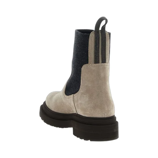 Round Toe Chelsea Boots
