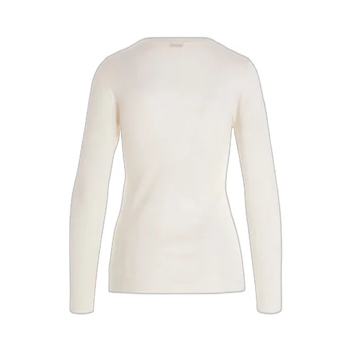 Ribbed Crewneck Knitted Top