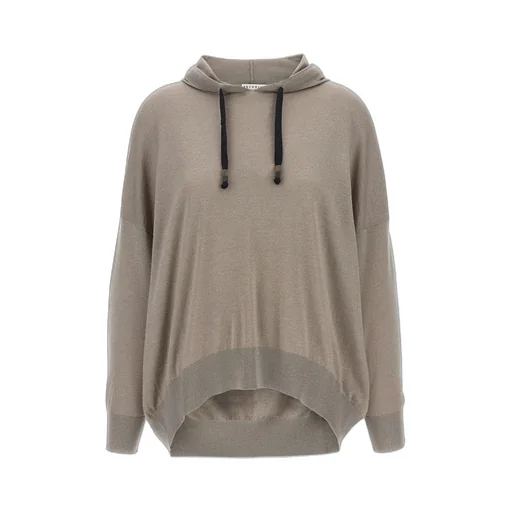 Long-Sleeved Drawstring Hoodie