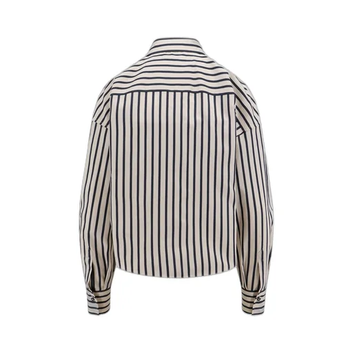 Striped Long-Sleeved Shirt