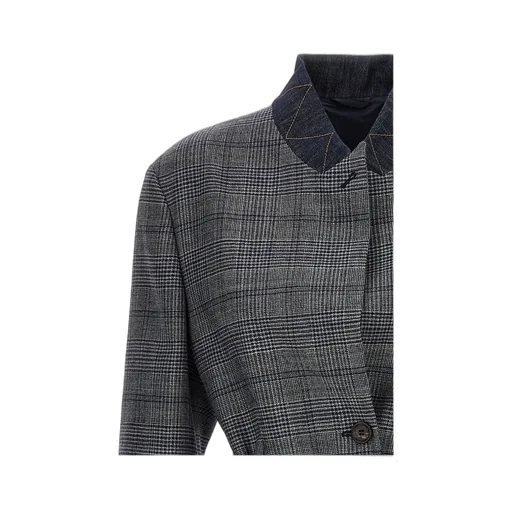 Single-Breasted Belted Blazer