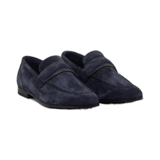 Embellished Slip-On Loafers