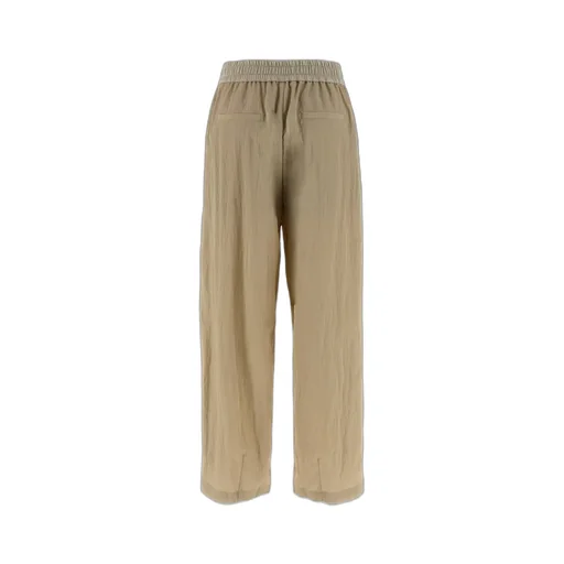 Straight-Leg Drawstring Trousers