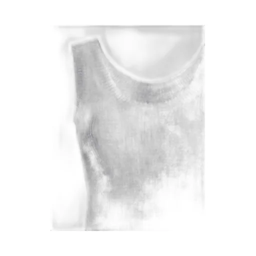 Scoop Neck Ribbed-Knit Vest