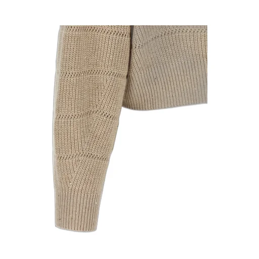 High-Neck Cropped Jumper