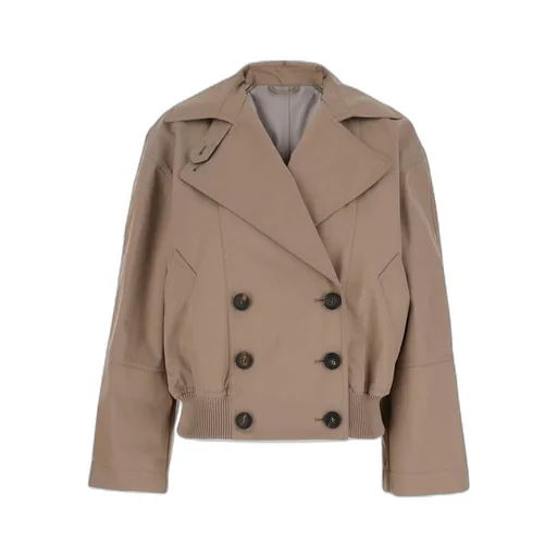 Panama Cropped Pea Coat