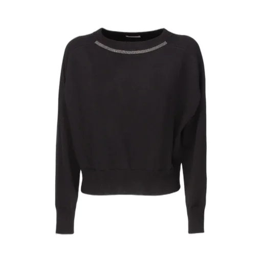Smile Monile Embellished Jumper