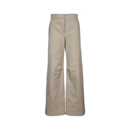 Ergonomic Wide-Leg Trousers