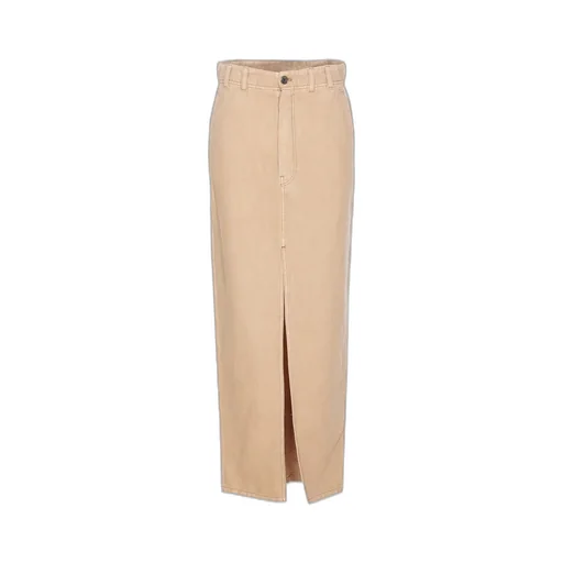 Logo Patch High-Waisted Skirt