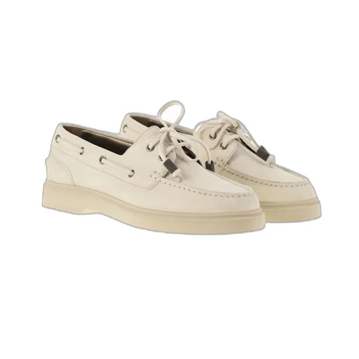 Monili-Chain Slip-On Boat Shoes