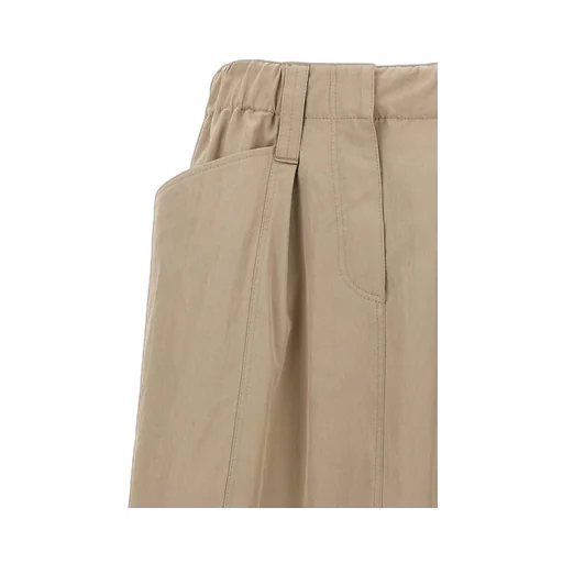 Drawstring Midi Skirt