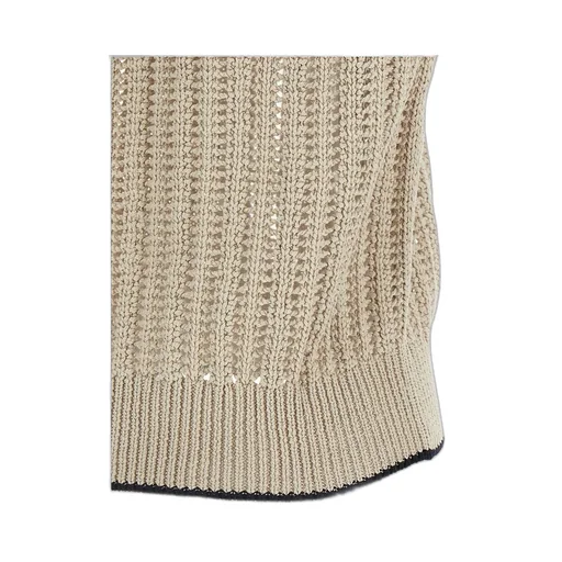 Openwork Rib Sweater Vest
