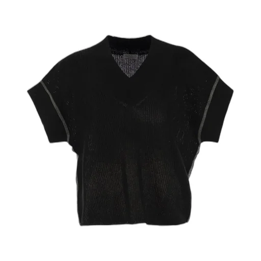 English Rib-Knit T-Shirt