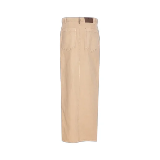 Logo Patch High-Waisted Skirt