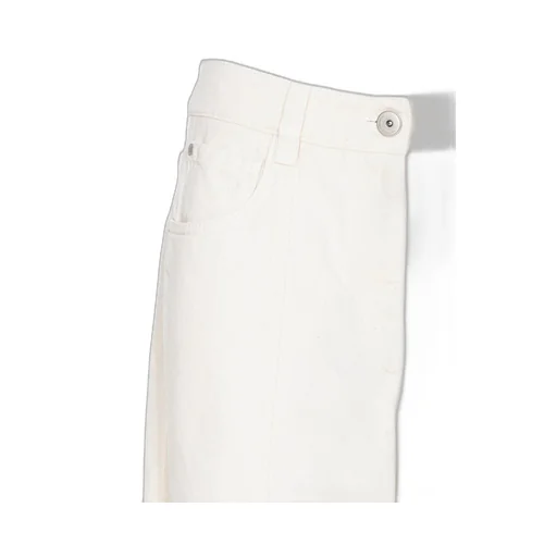 Dyed Denim Cropped Trousers