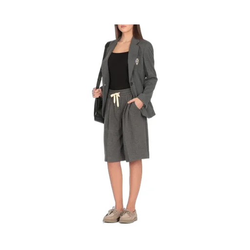 Logo Patch Single-Breasted Blazer