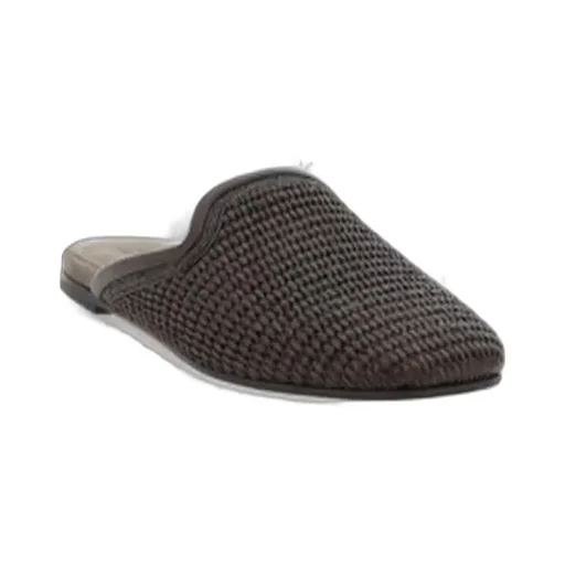 Braided Slip-On Mules