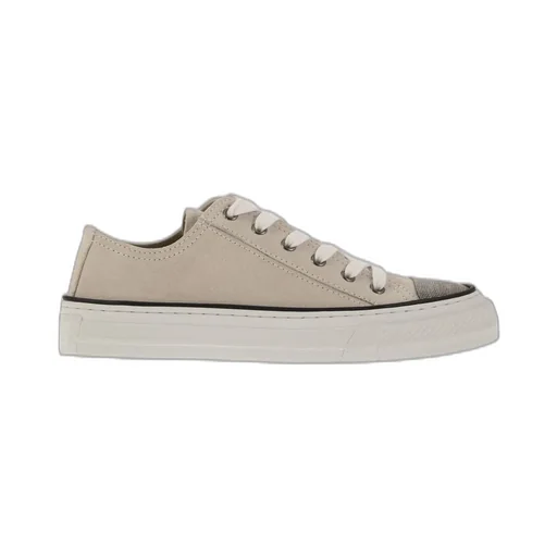 Round Toe Laced Sneakers