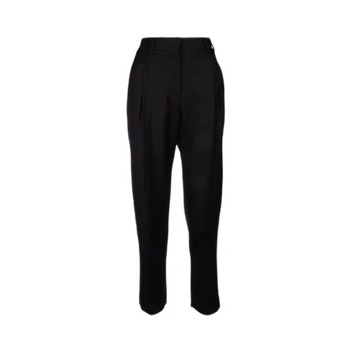 High-Waisted Tailored Trousers