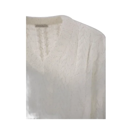 V-Neck Knitted Jumper