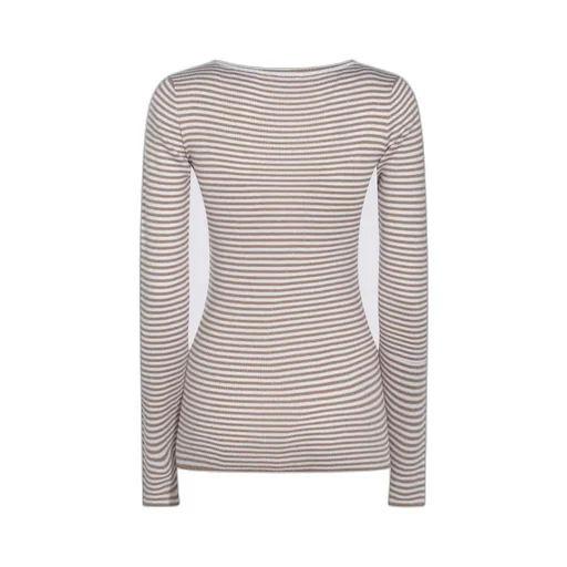 Sparkling Striped Lightweight Jumper