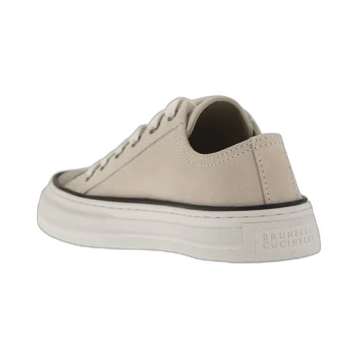 Round Toe Laced Sneakers