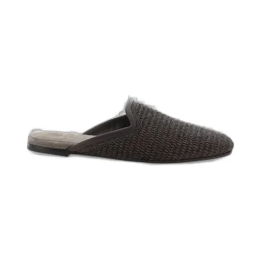 Braided Slip-On Mules