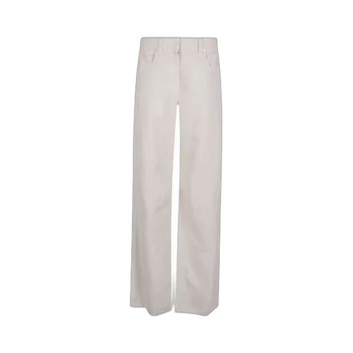 Logo Patch Straight-Leg Jeans