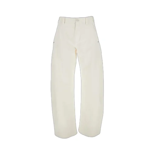 Curved Leg Dyed Jeans