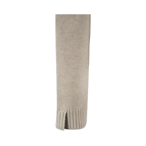 Shiny Cuff Detailed Knitted Jumper