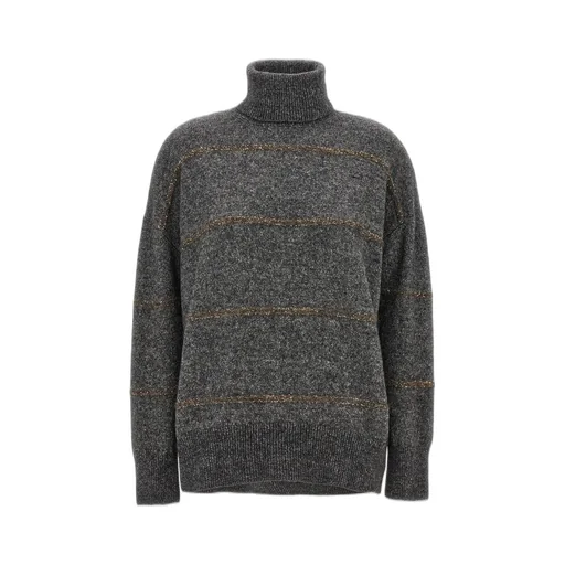 Oversized Turtleneck Knitted Jumper