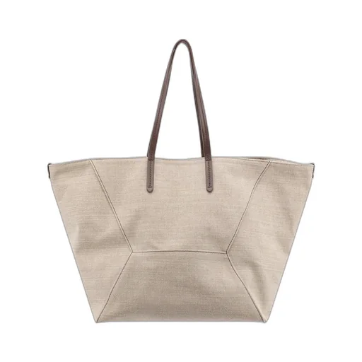 Trapeze-Body Top Handle Bag